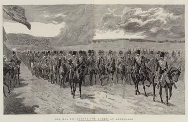 Anmeldelsen for Dronningen ved Aldershot